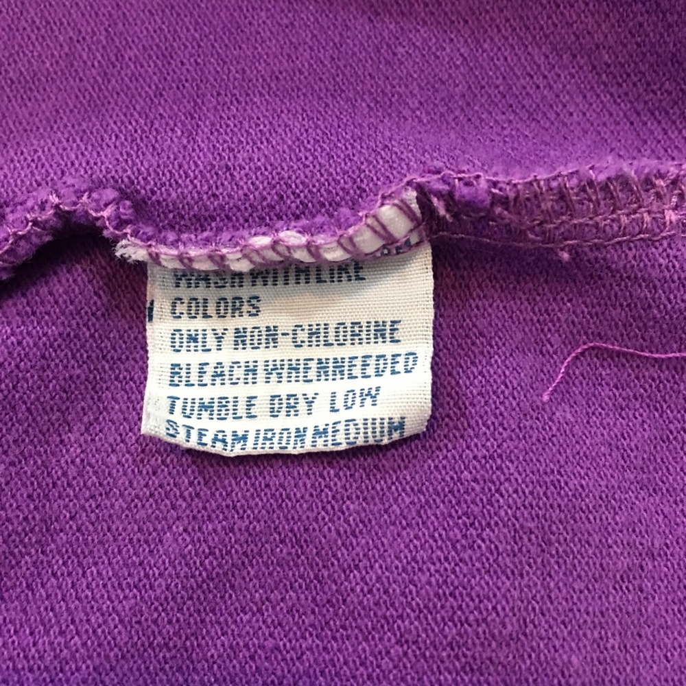 (SOLD) Polo Ralph Lauren Boys purple Polo Shirt, L - Picture 5 of 5